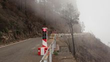 La lluvia arrastra el suelo quemado por los incendios del verano en Gran Canaria