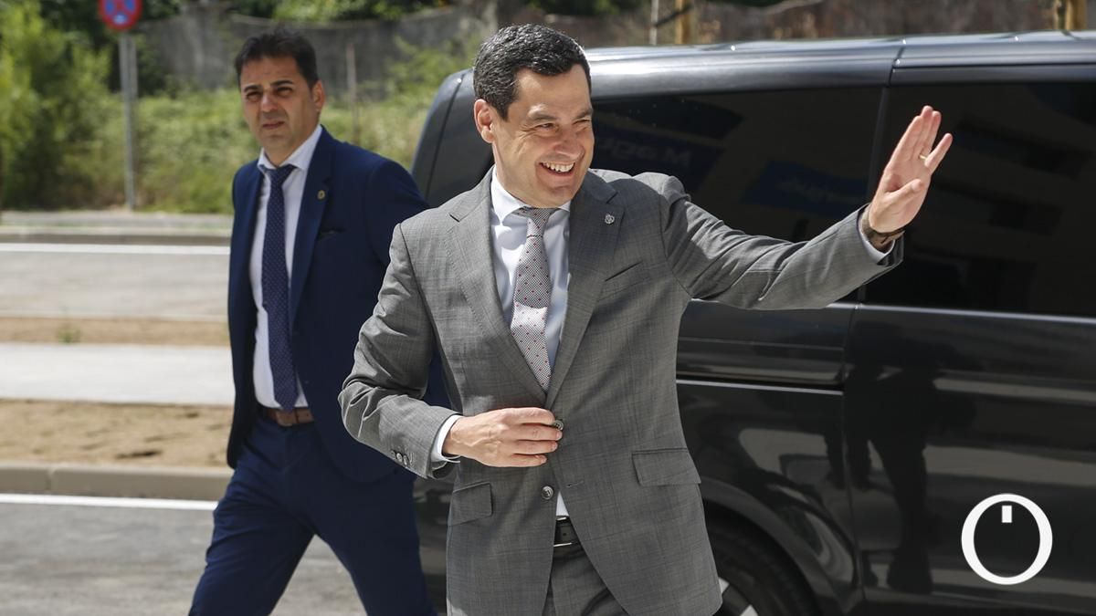 El presidente de la Junta, Juanma Moreno.