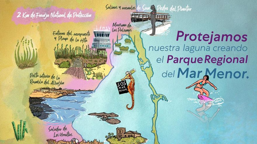 Parte de la propuesta del Parque Regional de Unidas Podemos