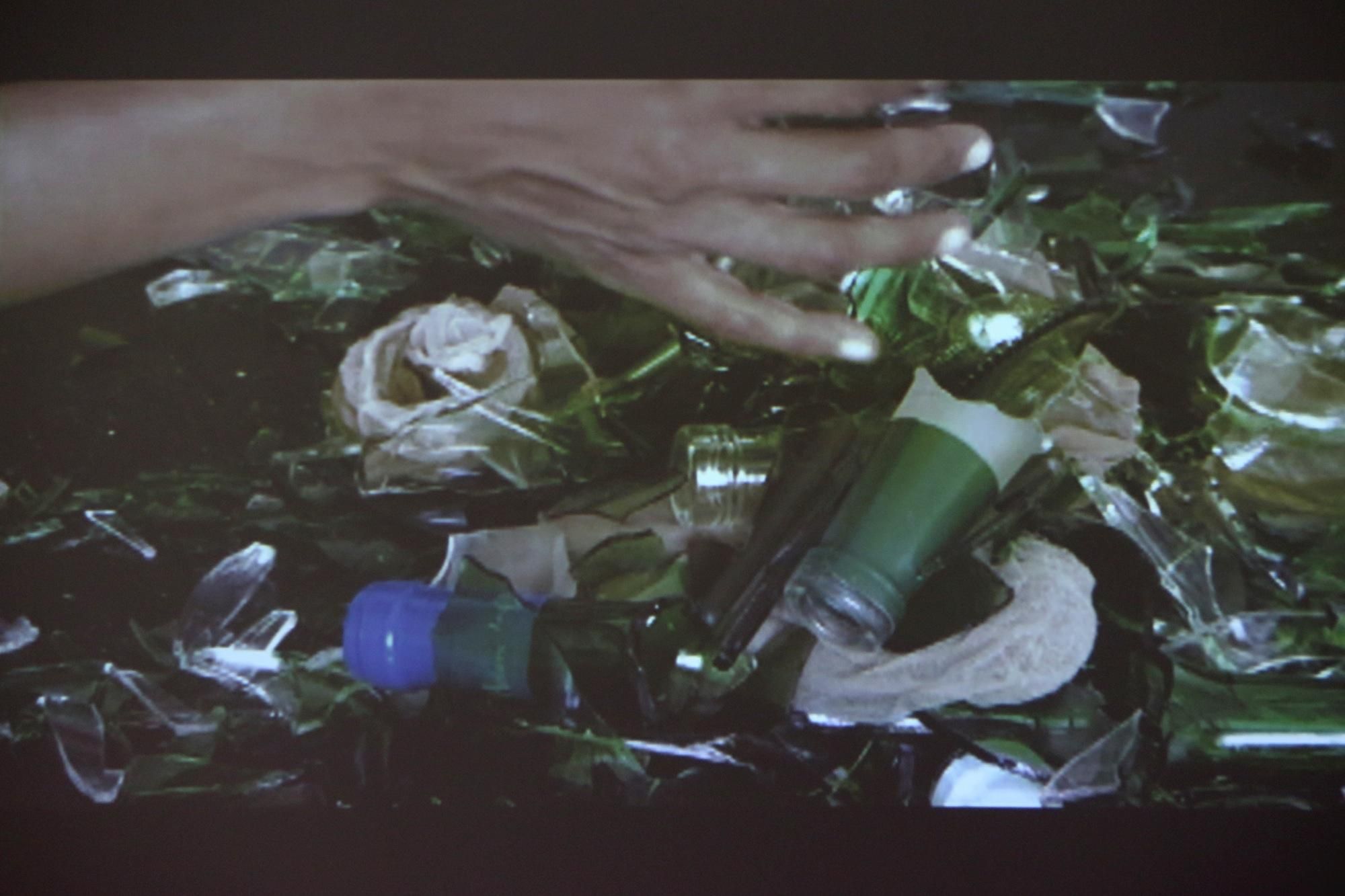 Obra de Myriam Mihindou.