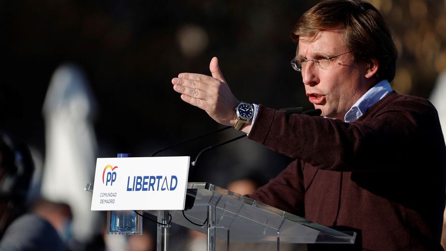 El alcalde de Madrid, José Luis Martínez-Almeida. EFE/Zipi./Archivo