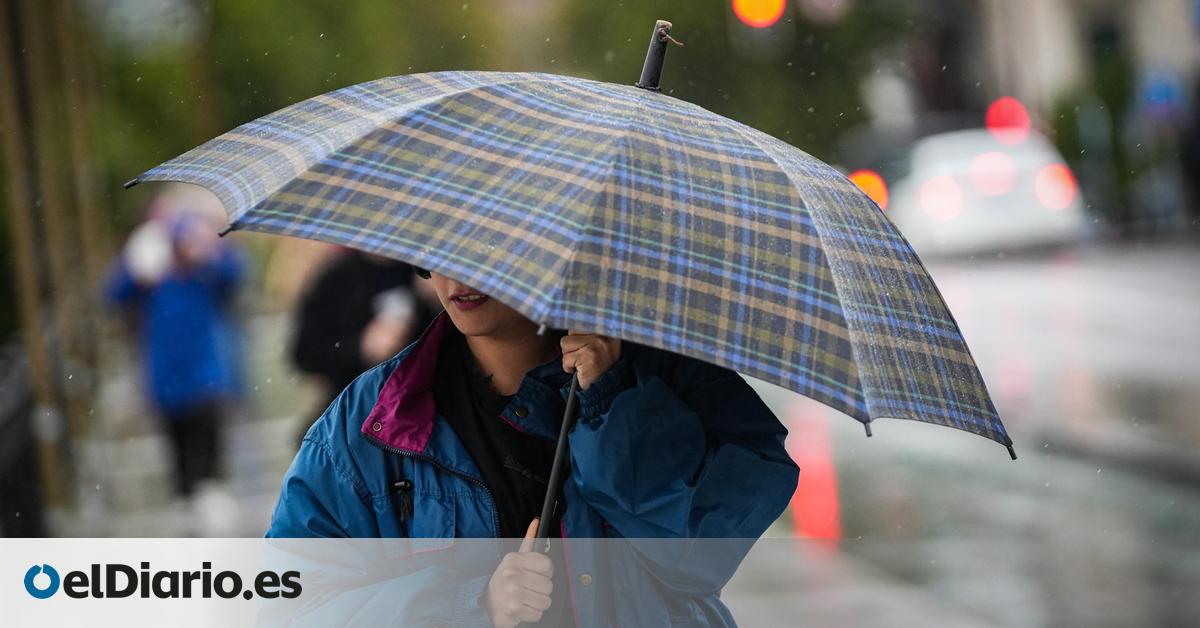 La semana arranca con lluvias en casi toda España y subida de las temperaturas