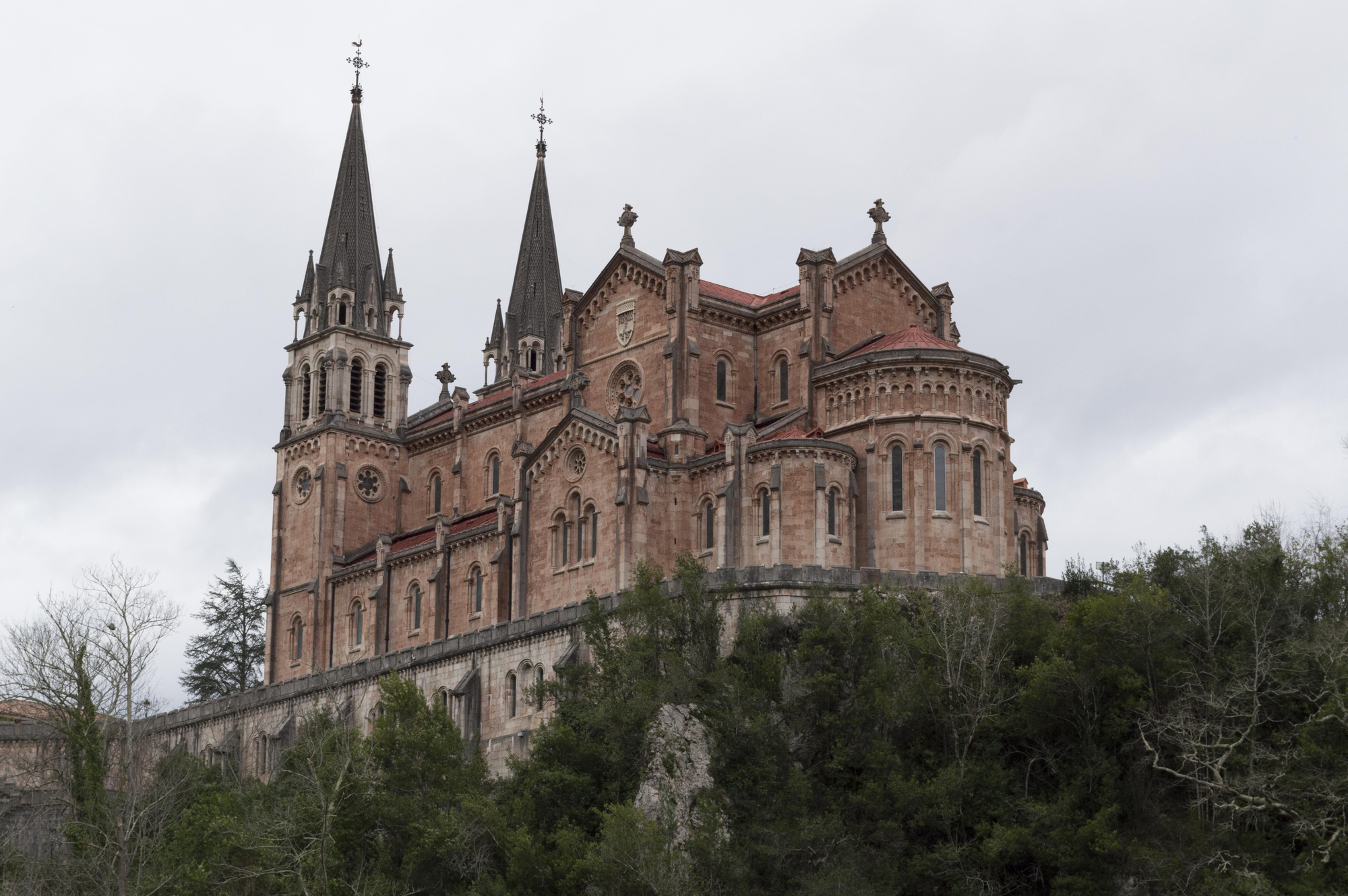 Basílica de Santa María la Real de Covadonga.