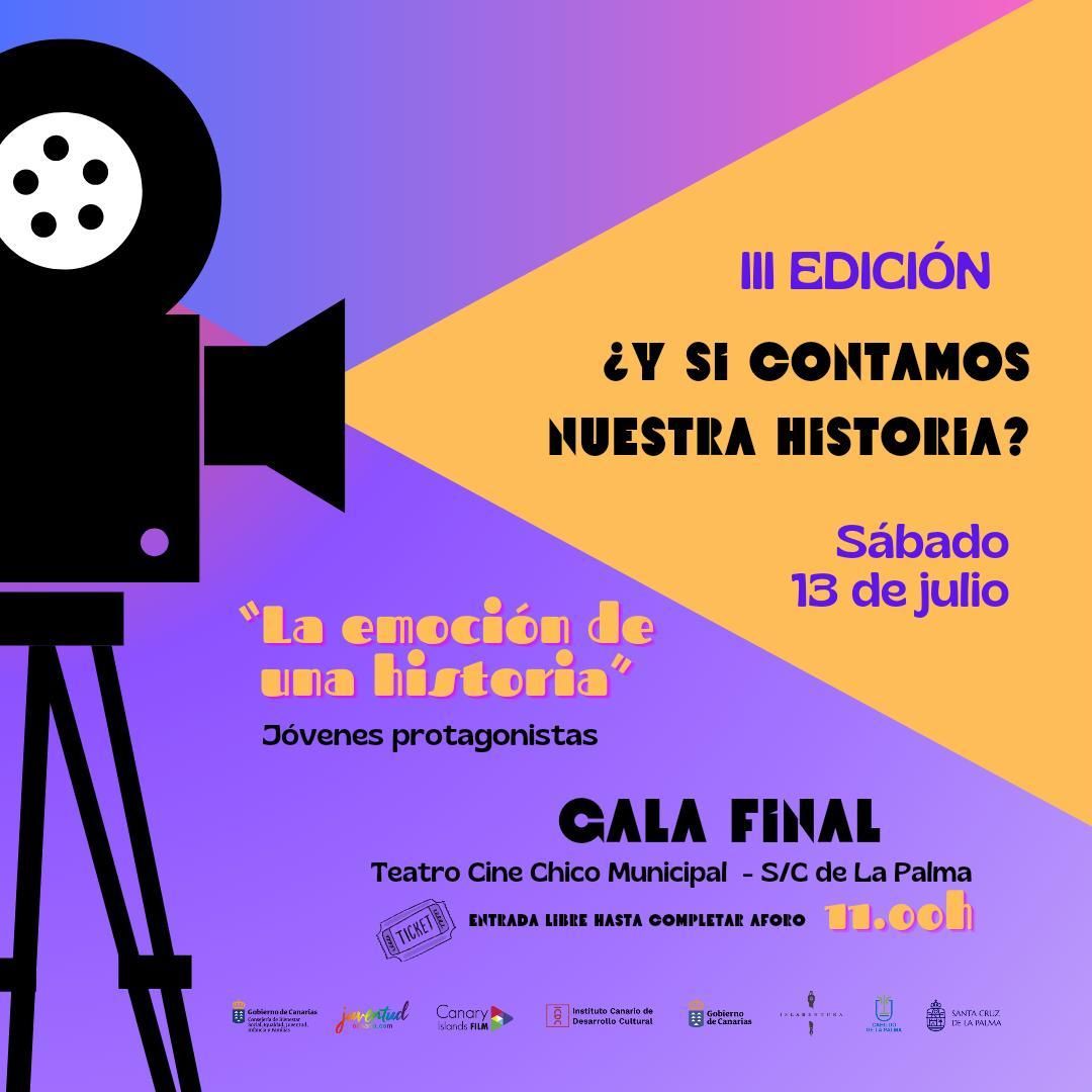 Cartel de la gala final del certamen.