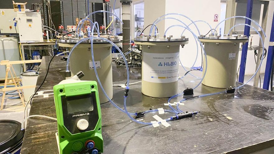 Investigadores aragoneses trabajan en un proyecto para generar hidrógeno verde y sostenible a partir de aguas residuales