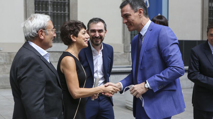 Recepción a Pedro Sánchez, presidente del Gobierno de España