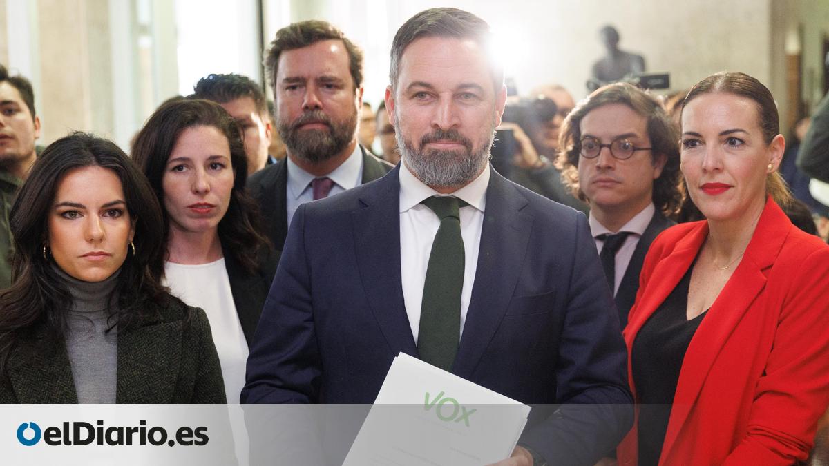 Vox registra en el Congreso la moción de censura, con Tamames de candidato