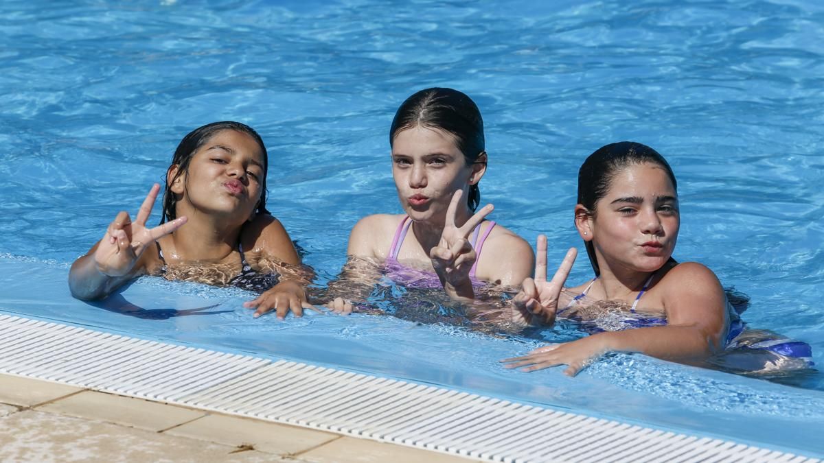 Apertura de la piscina de la Fuensanta
