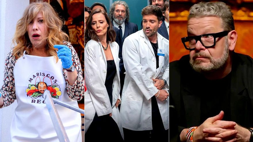 'La que se avecina' (12.1%) se reestrena líder en un apretado duelo con 'Late Xou' (11.9%), y Chicote (4.7%) vuelve tibio