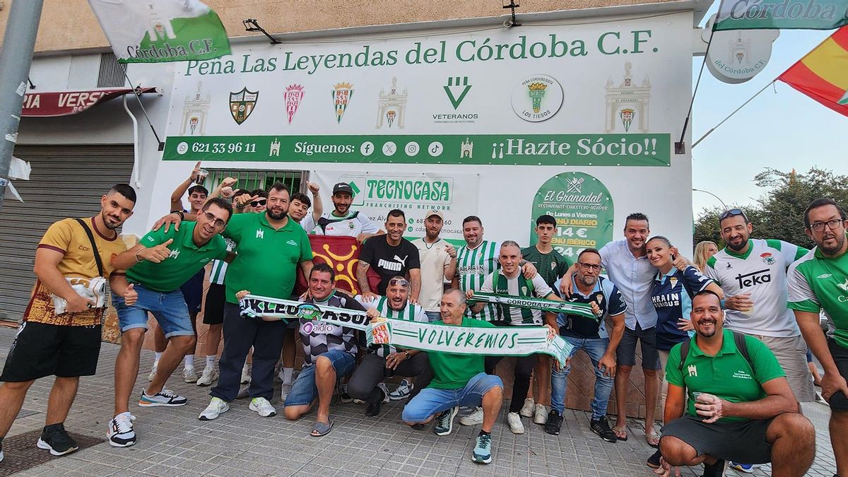La peña Leyendas del Córdoba CF celebra un hermanamiento con una peña ...