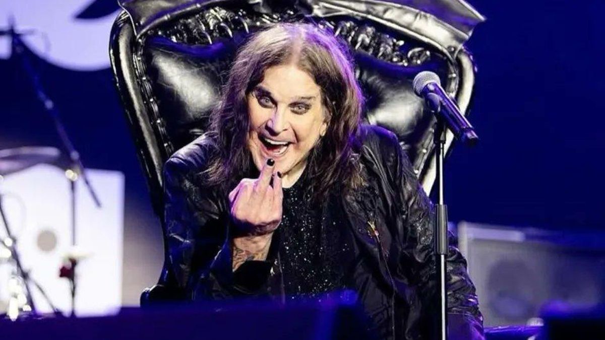 Ozzy Osbourne en su último recital el pasado 5 de julio