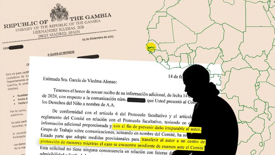El menor gambiano que ha acudido a la ONU tras acabar en la calle en España: "Me sentí solo y distinto a los otros"