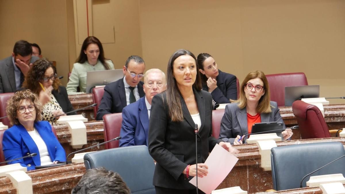 La consejera Carmen Conesa, número tres en la lista del Congreso del PP de la Región de Murcia