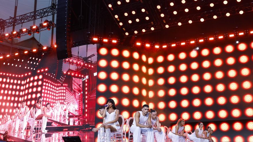 De princesa a reina del pop en España, Aitana cierra en el Metropolitano su metamorfosis