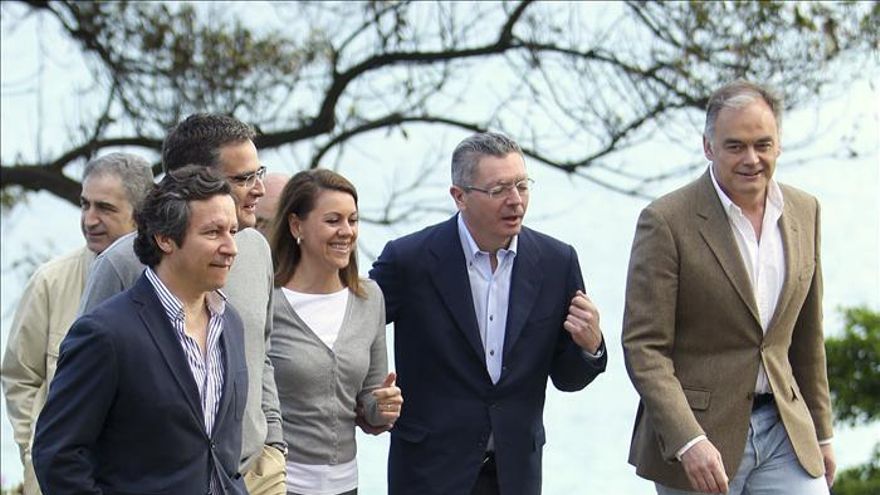 Gallardón defiende la labor de Rajoy lejos del inmovilismo y la resignación