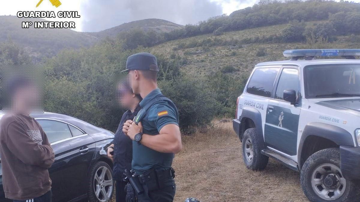 Dos ciclistas perdidos y auxiliados por la Guardia Civil