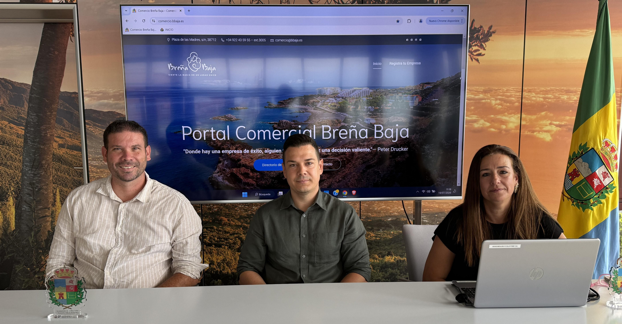 Presentación del Portal Comercial de Breña Baja.