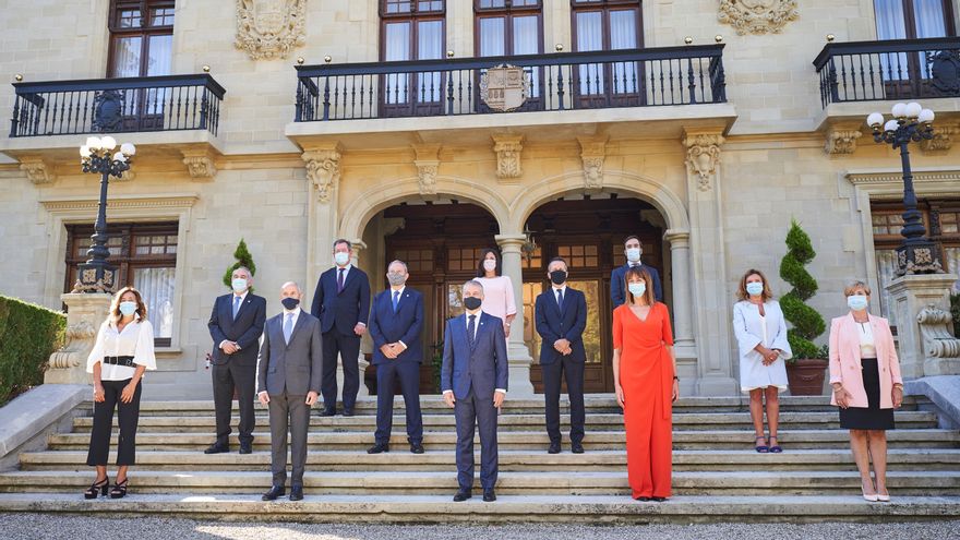 Urkullu garantiza que la creación de dos vicepresidencias no incrementará la estructura del Gobierno vasco