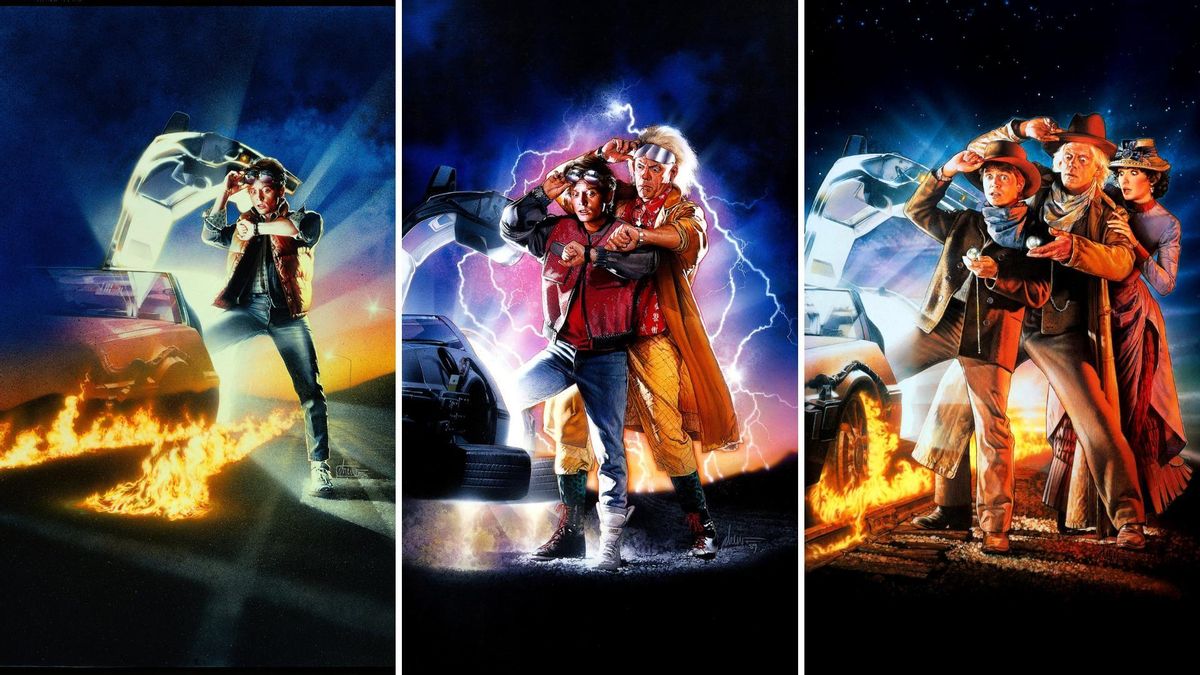 El artista hizo el mismo cartel para las tres películas