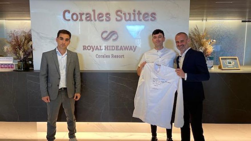 Fernando Turnes, Álvaro Salazar y Víctor Caride