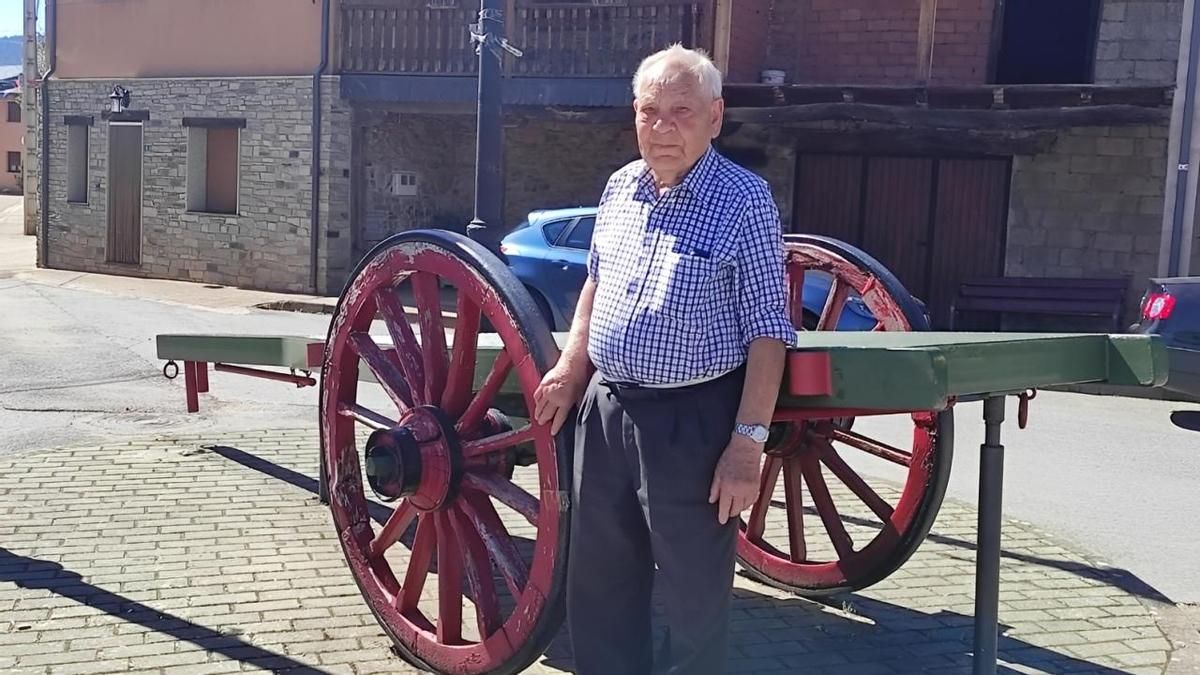 Pepe Cachón, el último carrero de Rodanillo: las manos que aún recuerdan cómo se hacían los carros