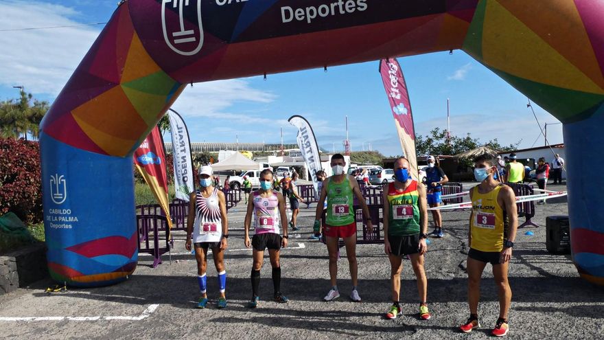 Efrén Segundo y Patricia Domínguez coronan la séptima edición de la vertical ‘Calzadas de Mazo’