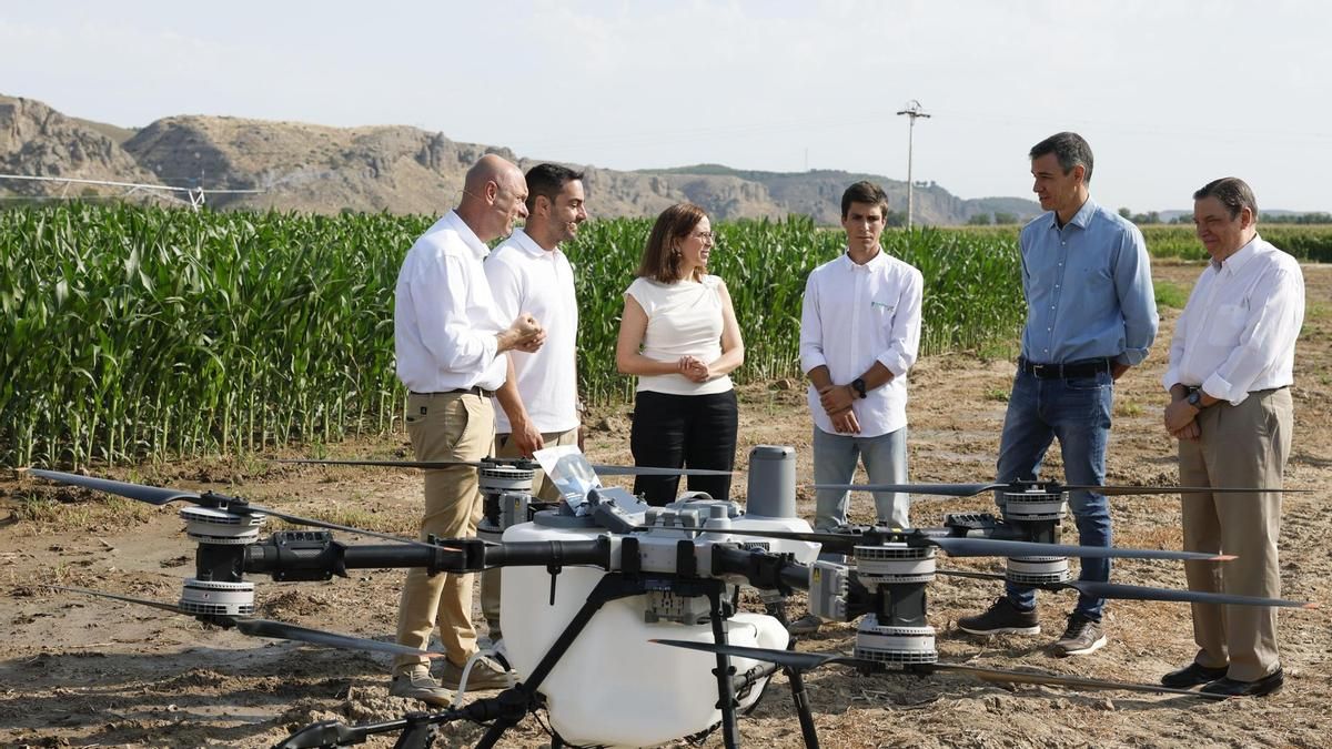 Sánchez anuncia un Plan Nacional de Fertilizantes para "ser soberanos desde el punto de vista agrario"