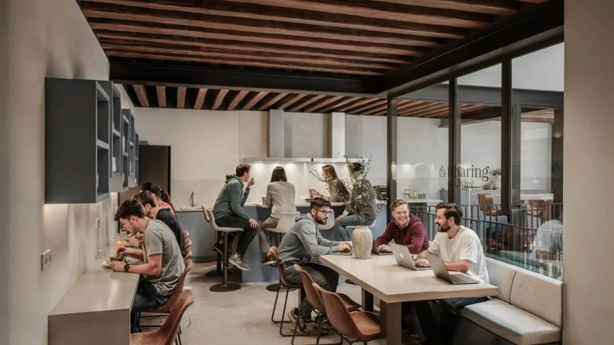 Recreación del futuro 'coliving' de la calle San Vicente Ferrer.