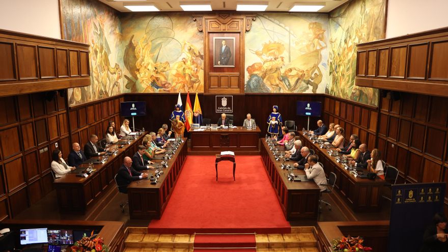 El Cabildo de Gran Canaria queda constituido de cara a la nueva legislatura
