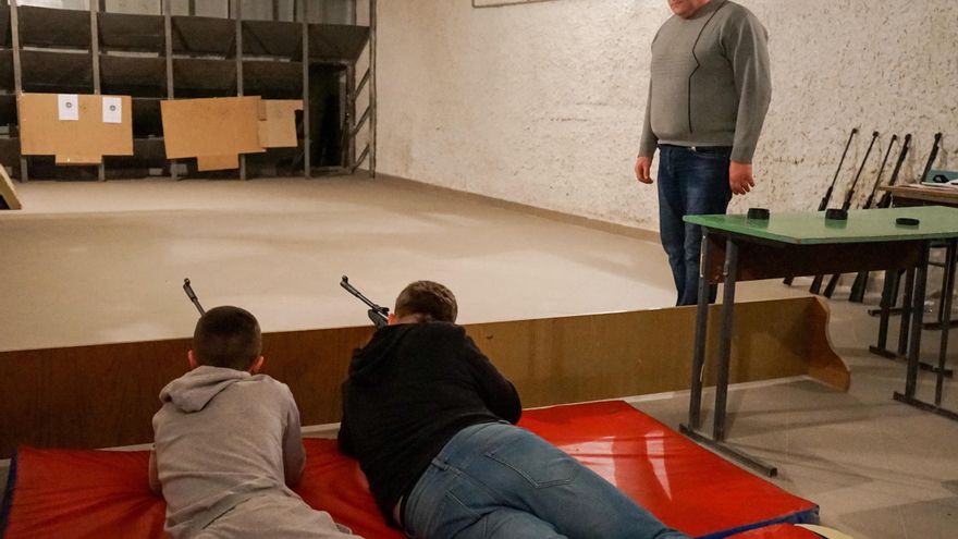 Entrenamiento de tiro.