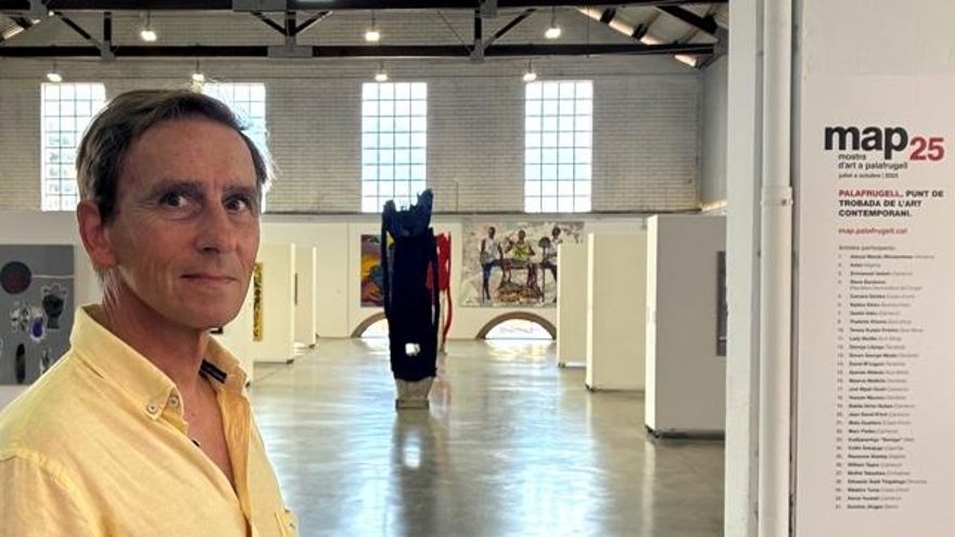 Guy Ferrer, el artista de la tolerancia que trae a Europa el arte africano más crítico con la colonia y el capital