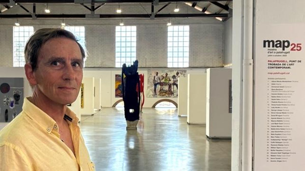 Guy Ferrer, el artista de la tolerancia que trae a Europa el arte africano más crítico con la colonia y el capital