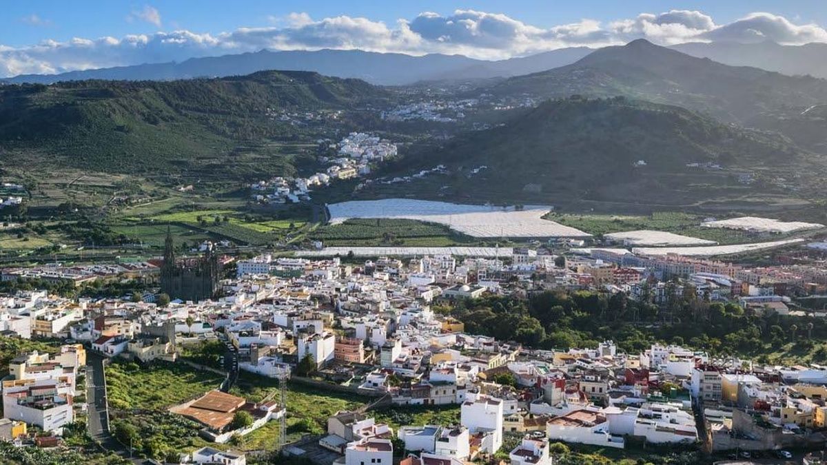 Vista de Arucas.