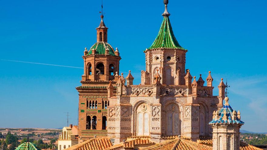 Las dos únicas catedrales construidas al estilo mudéjar están en Aragón