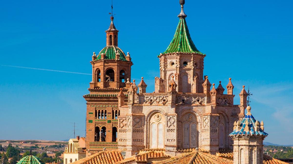 Vista de la catedral de Teruel