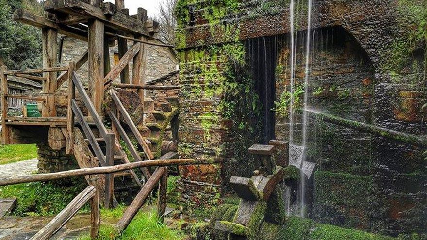 El pueblo abandonado que es Bien de interés cultural y está en un paraje espectacular