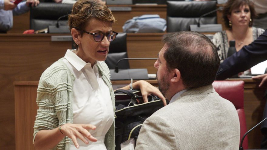 La socialista Chivite ultima una coalición con Geroa Bai y Contigo/Zurekin para gobernar en Navarra