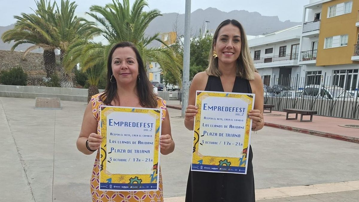 Los Llanos de Aridane une emprendimiento y educación en el EmprendeFest.