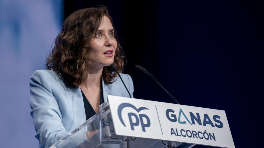 La presidenta de la Comunidad de Madrid y candidata del PP a la reelección, Isabel Díaz Ayuso.