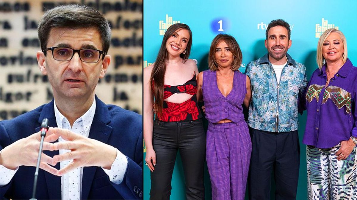 José Pablo López y 'La familia de la tele'