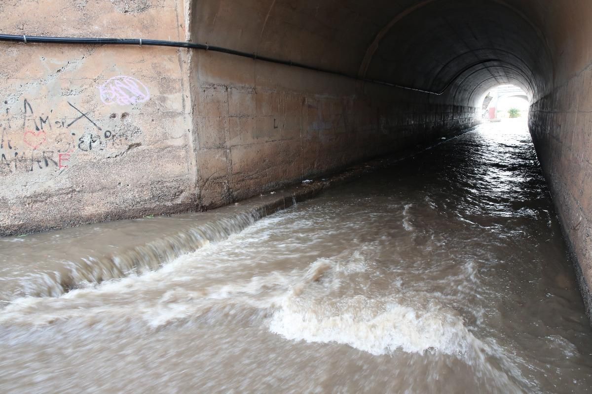 Así corre el agua en Gran Canaria