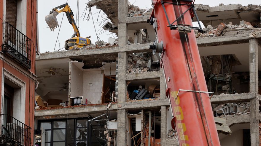 Tres calderas del edificio que explotó en Madrid no estaban registradas