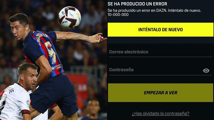 Caos en el inicio de LaLiga, con problemas en DAZN y Movistar Plus+ para ver el Barça-Rayo