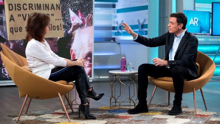 El presidente del Gobierno, Pedro Sánchez, desea "una pronta recuperación" a Ana Rosa Quintana