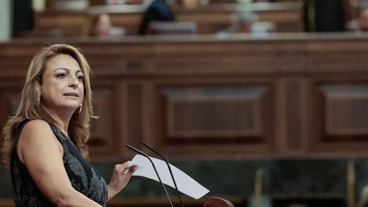 Cristina Valido, portavoz de Coalición Canaria en el Congreso de los Diputados.
