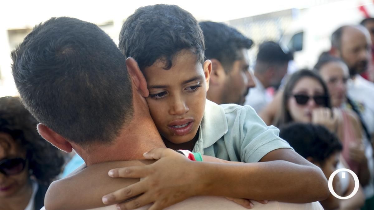 Despedida de los niños saharauis del programa Vacaciones en Paz