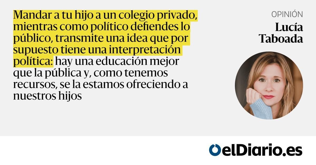 Una lección de hipocresía en clase