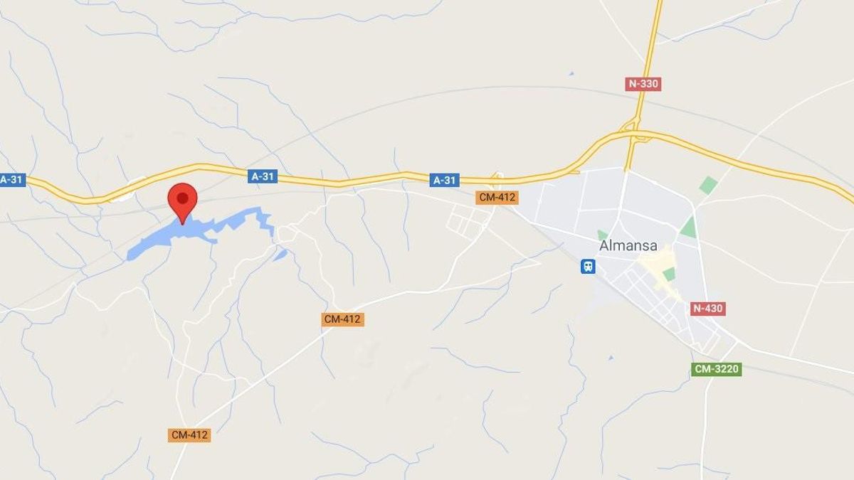 Buscan a un joven de 23 años en el pantano de Almansa desaparecido tras pedir ayuda en el agua