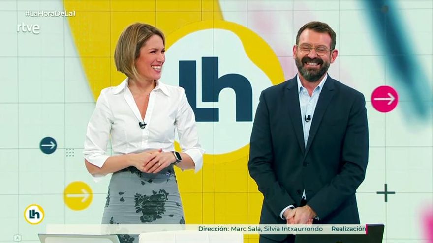 Ataque de risa generalizado en 'La Hora de La 1' por una confusión con "despidos"