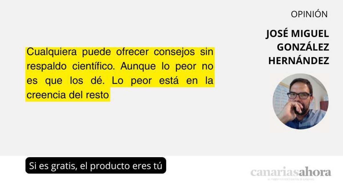 Si es gratis, el producto eres tú